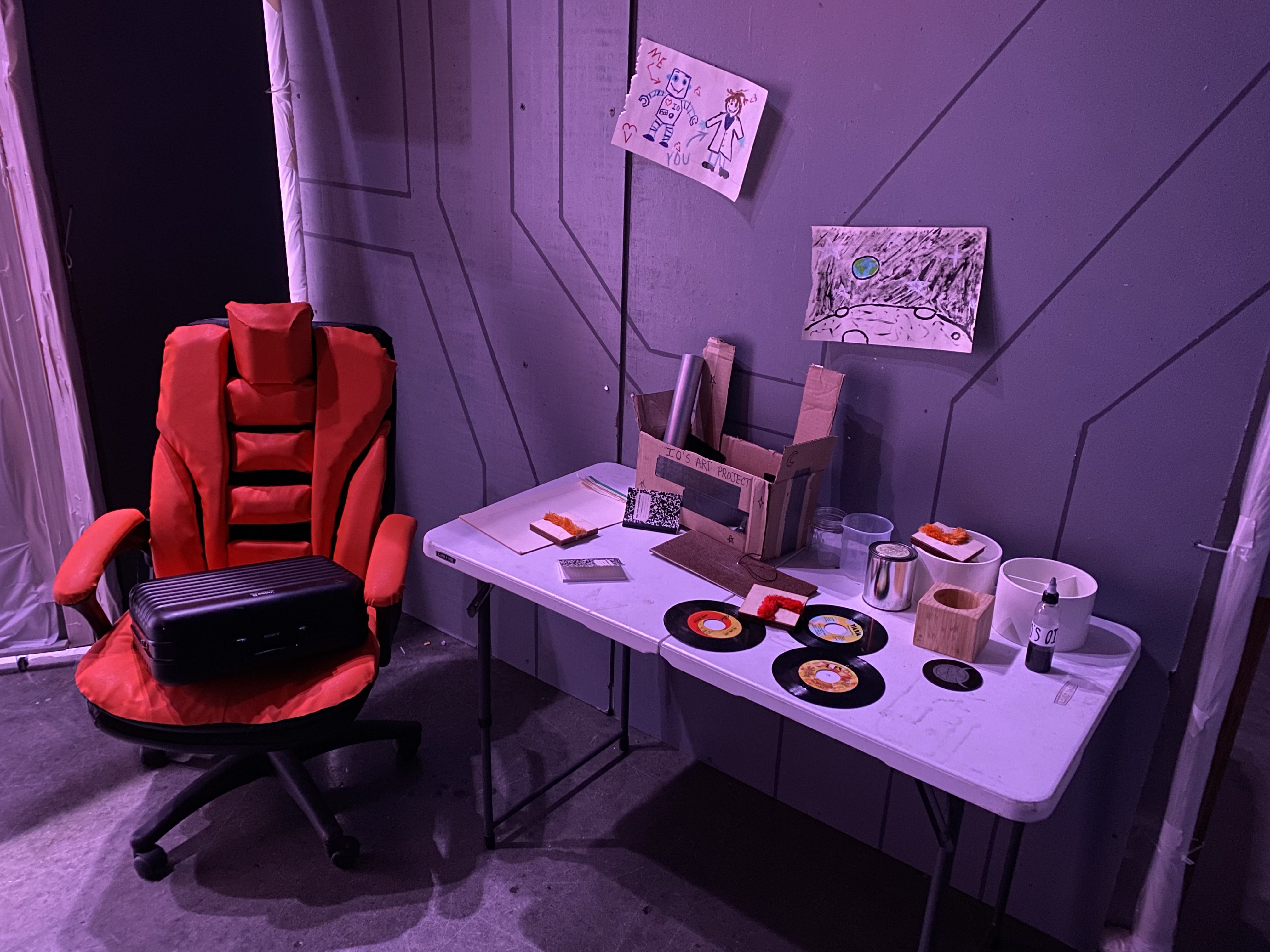 Tech Room Set Dressing