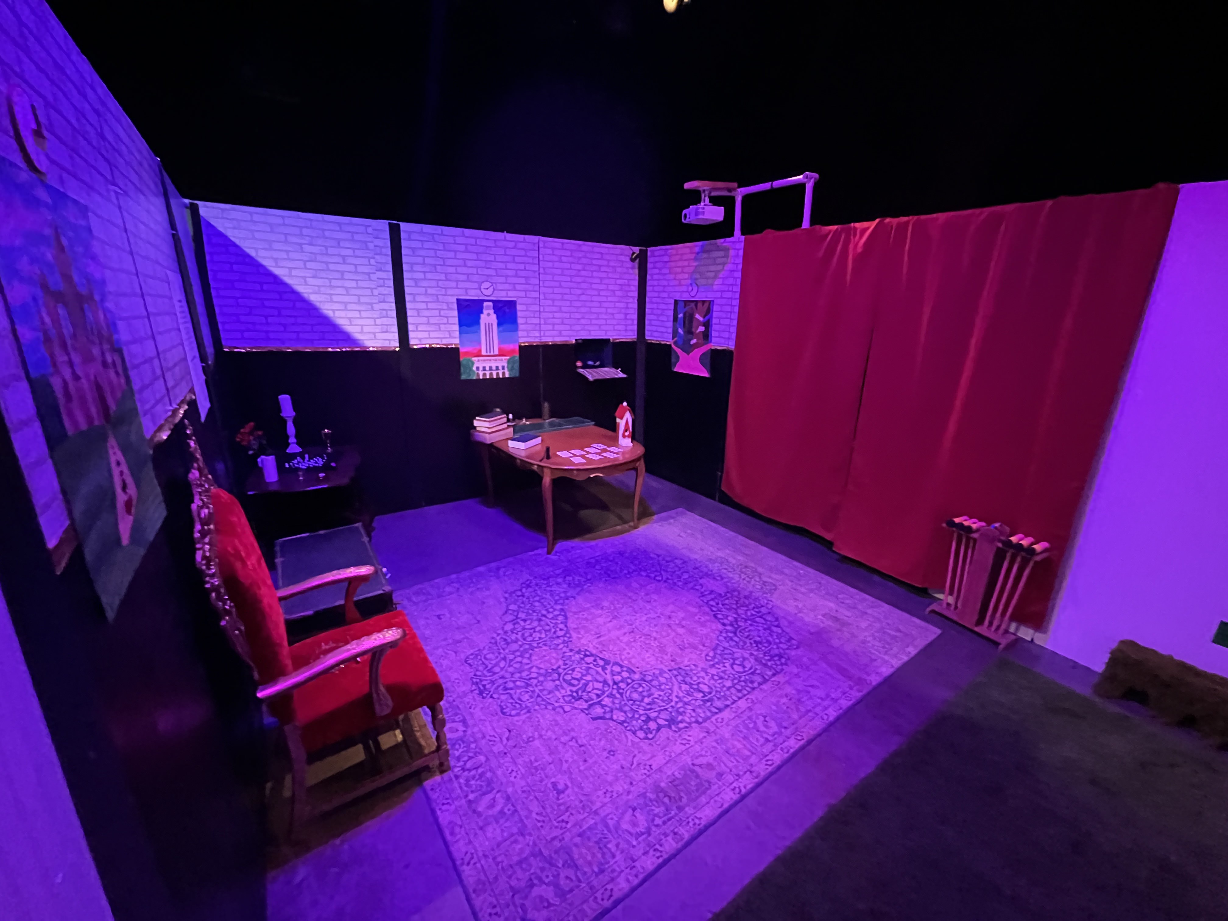 Throne Room Set Dressing